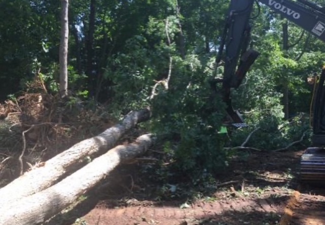 Foundation excavation